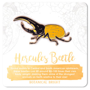 Hercules Beetle Enamel Pin