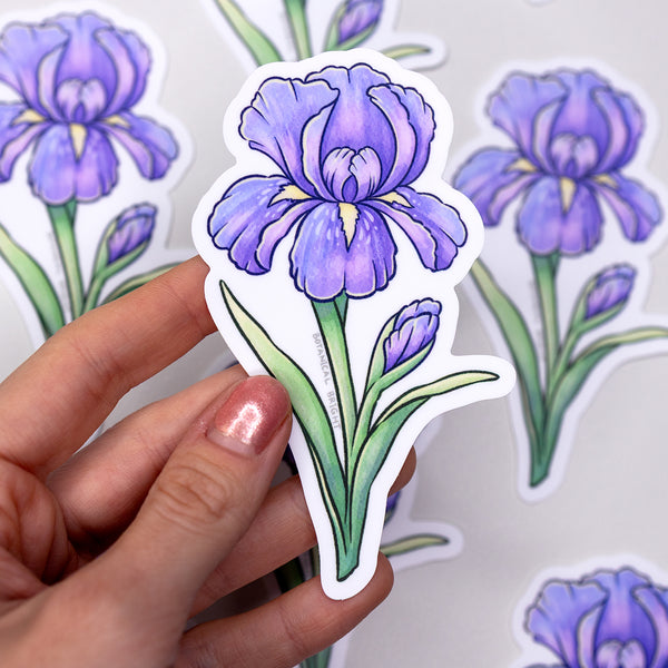 Iris Waterproof Vinyl Sticker