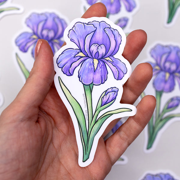 Iris Waterproof Vinyl Sticker