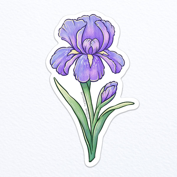 Iris Waterproof Vinyl Sticker