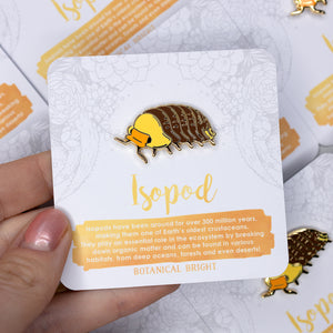 Rubber Ducky Isopod Enamel Pin