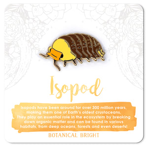 Rubber Ducky Isopod Enamel Pin