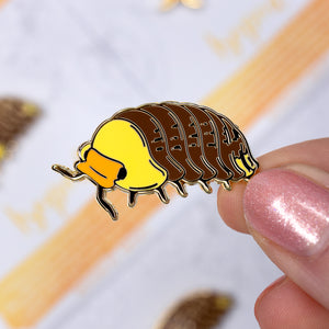 Rubber Ducky Isopod Enamel Pin