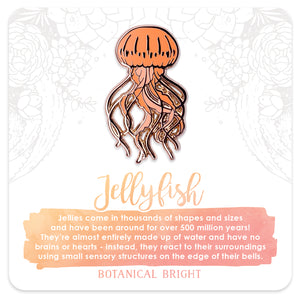 Jellyfish Enamel Pin