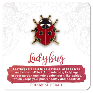 Ladybug Enamel Pin