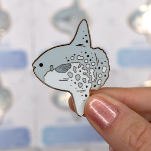 Mola Mola Sunfish Enamel Pin