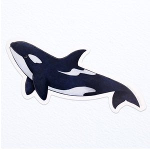 Orca Whale Waterproof Vinyl Sticker