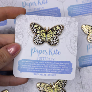 Paper Kite Butterfly Enamel Pin