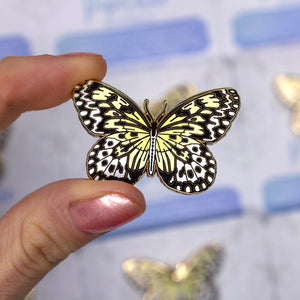 Paper Kite Butterfly Enamel Pin