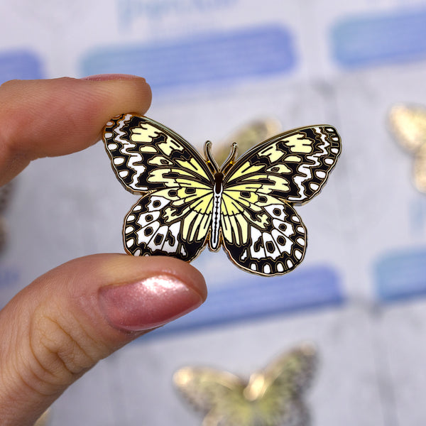 Paper Kite Butterfly Enamel Pin