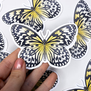Paper Kite Butterfly Waterproof Vinyl Sticker