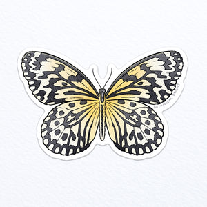 Paper Kite Butterfly Waterproof Vinyl Sticker