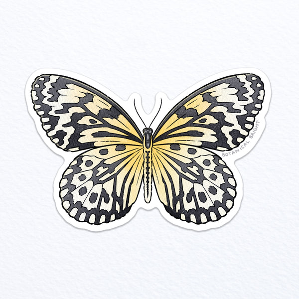 Paper Kite Butterfly Waterproof Vinyl Sticker