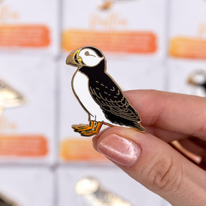 Puffin Enamel Pin