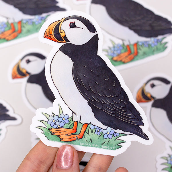 Puffin Waterproof Vinyl Sticker