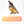 Quail and Chick Enamel Pin