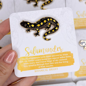 Salamander Enamel Pin