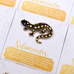 Salamander Enamel Pin