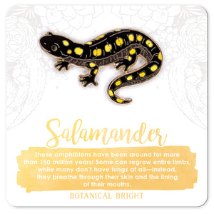 Salamander Enamel Pin