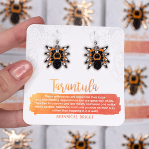 Tarantula Charm Earrings