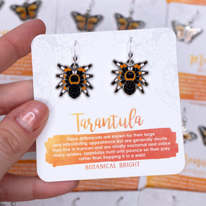 Tarantula Charm Earrings