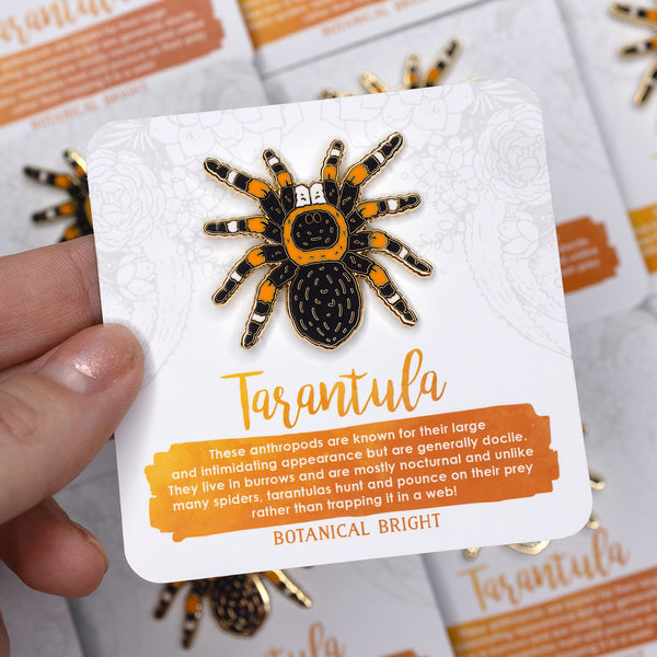 Tarantula Enamel Pin