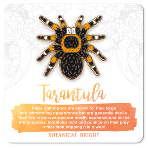 Tarantula Enamel Pin
