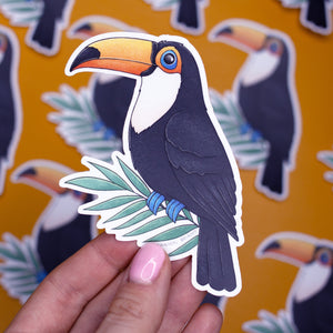 Toucan Waterproof Vinyl Sticker