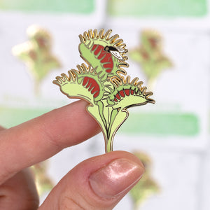 Venus Flytrap Enamel Pin