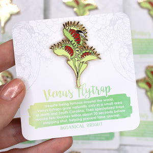Venus Flytrap Enamel Pin