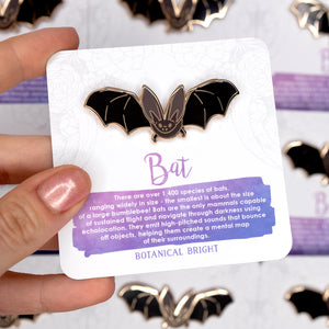 Bat Enamel Pin