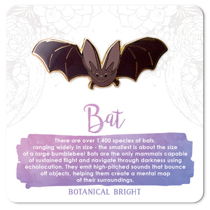 Bat Enamel Pin