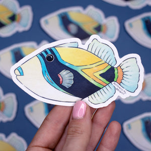 Humuhumunukunukuapua'a Waterproof Vinyl Sticker