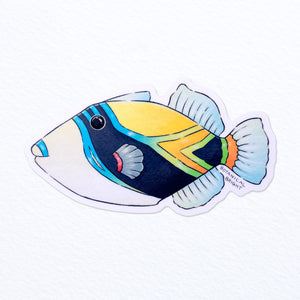 Humuhumunukunukuapua'a Waterproof Vinyl Sticker