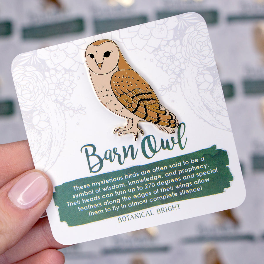 Magical Sunset Owl, Collectors Cute Hard Enamel Pin