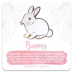 Bunny Enamel Pin