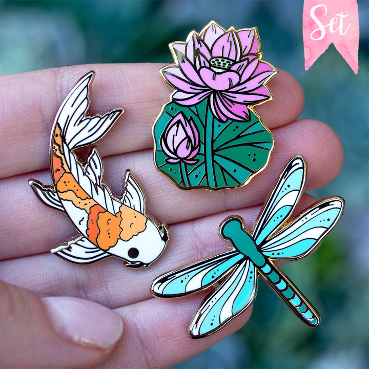 Enamel Pin - Collections – Botanical Bright - Add a Little Beauty