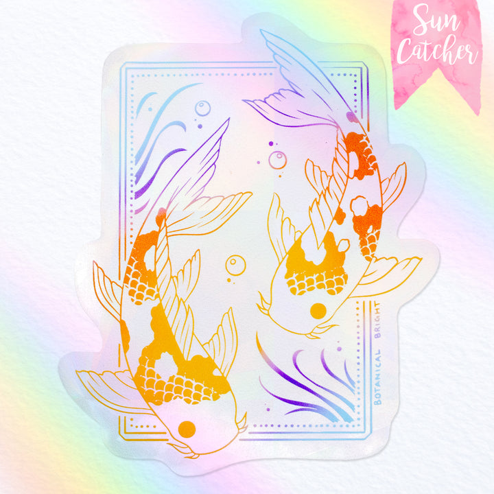 Lily Suncatcher Window Sticker I Rainbow Maker Sticker