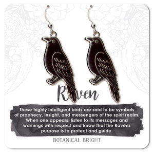 Raven Earrings