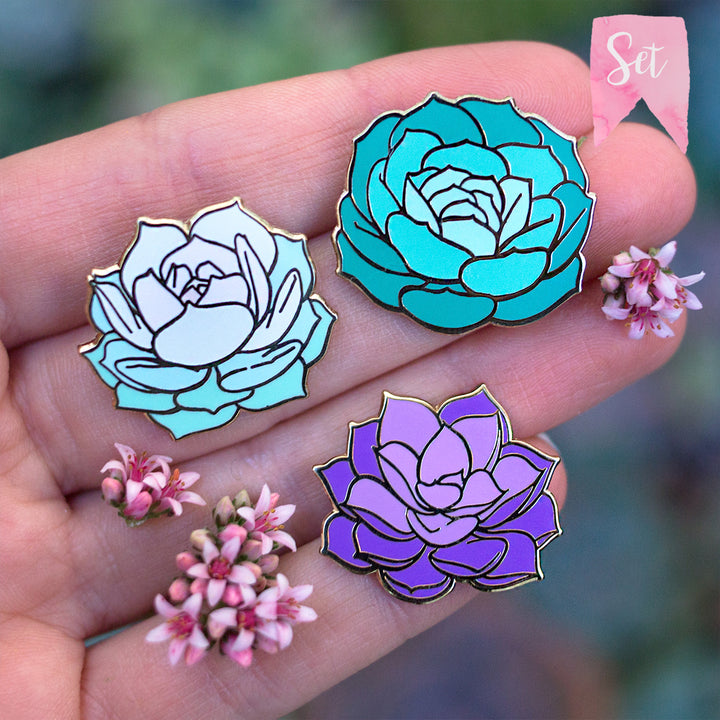 Cute Cartoon Brooch Enamel Pins Red Wine Glass Succulent Plants Decorative  Pins for Jeans Backpacks