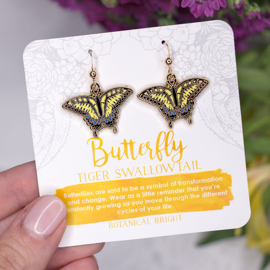 Swallowtail Butterfly Earrings