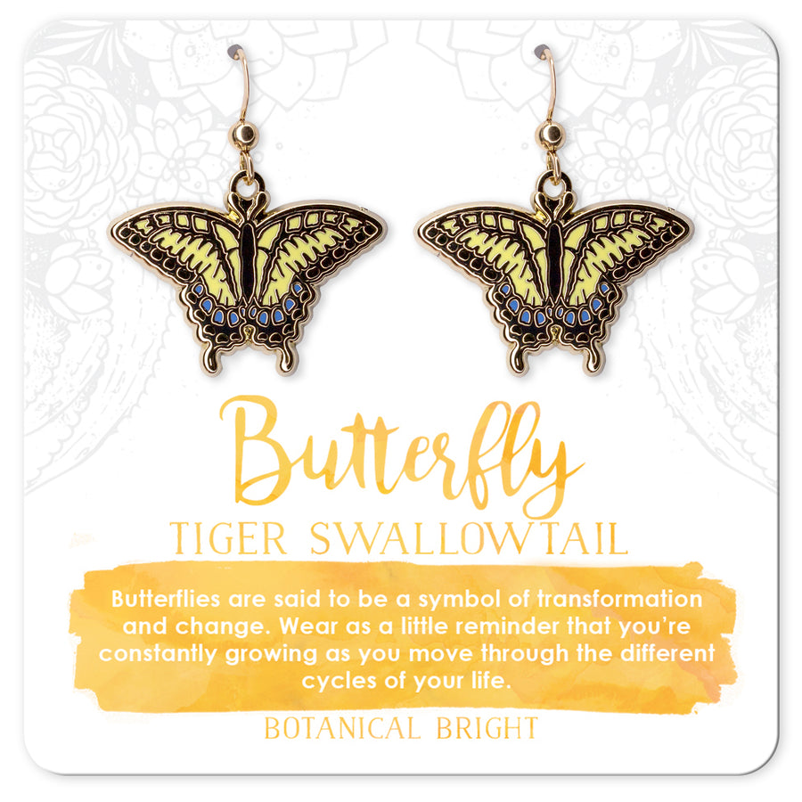 Swallowtail Butterfly Earrings