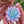 Graptoveria Opalina Succulent Glitter Acrylic Keychain